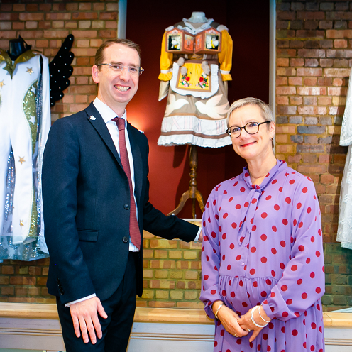 Elected Mayor of Watford, Peter Taylor and Sam