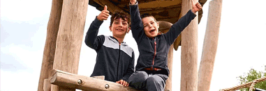 Children playing in Oxhey Park