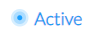Active word with dot