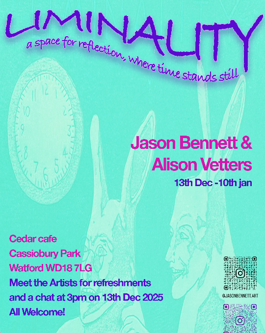 Art exhibition at Cedar cafe