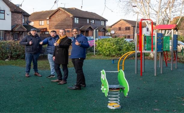 Aspen drive play area