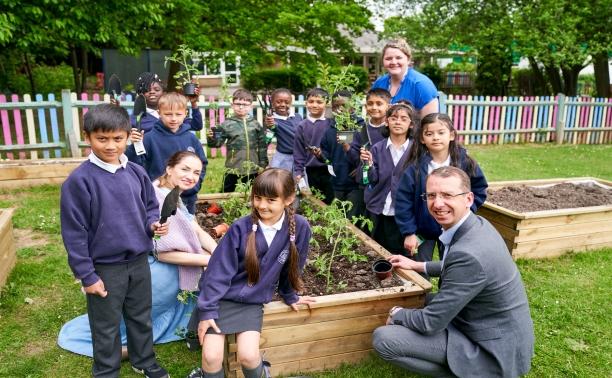 Local school in Watford secures funding for allotment project