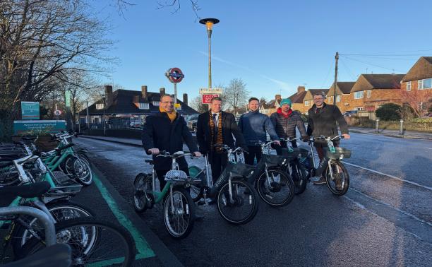 Beryl bikes met station