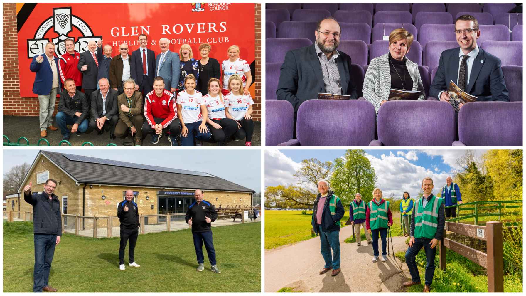 Collage of Neighbourhood Grant winners