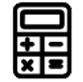 Icon of a calculator