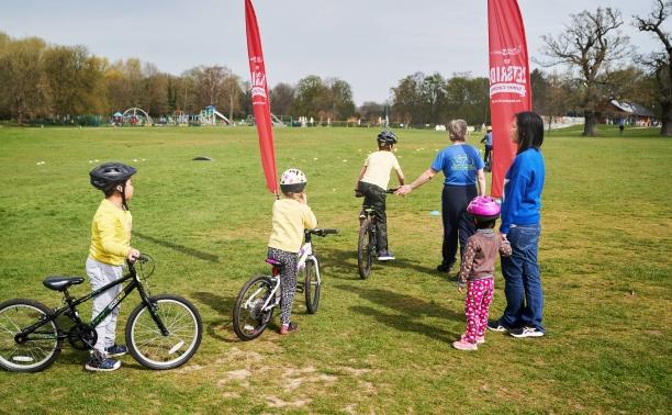 Photo of Cycle Training in Cassiobury Park