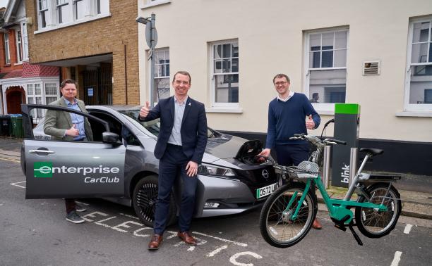 Watford celebrates record-breaking month for greener travel