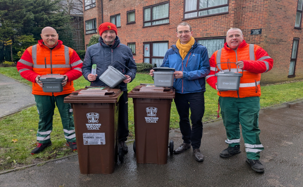 Watford Borough Council and Veolia introduce food waste collections to 10,500 additional properties