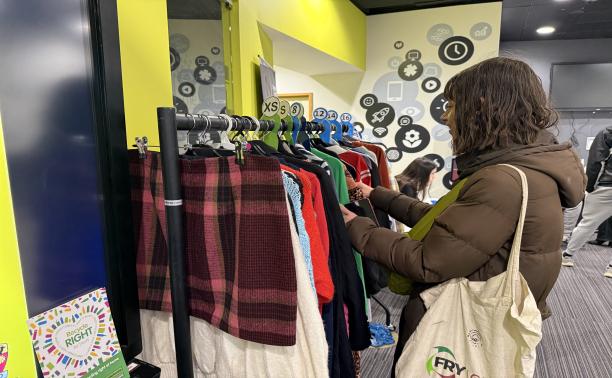 Watford residents embrace sustainable fashion at successful clothes swap event 