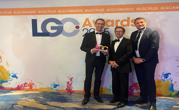 LGC Awards 2025 - Mayor and Cllr Duduta