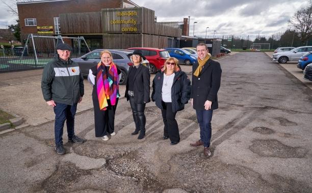 Meriden community centre car park