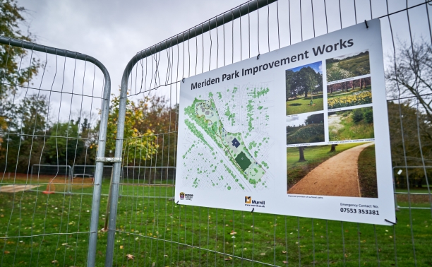 Improvements To Meriden Park Get Underway Www watford gov uk