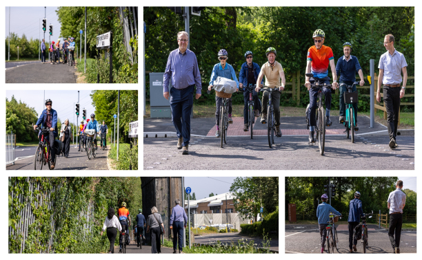 Thomas Sawyer Way improvements collage