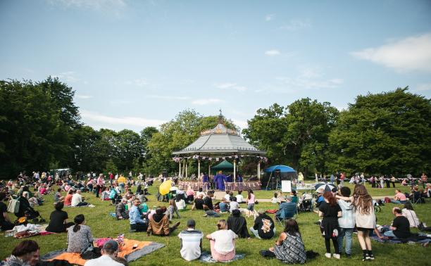 Expanded programme of events for 10th Watford Fringe Festival with Bandstand, Outdoor Theatre and Jiveswing