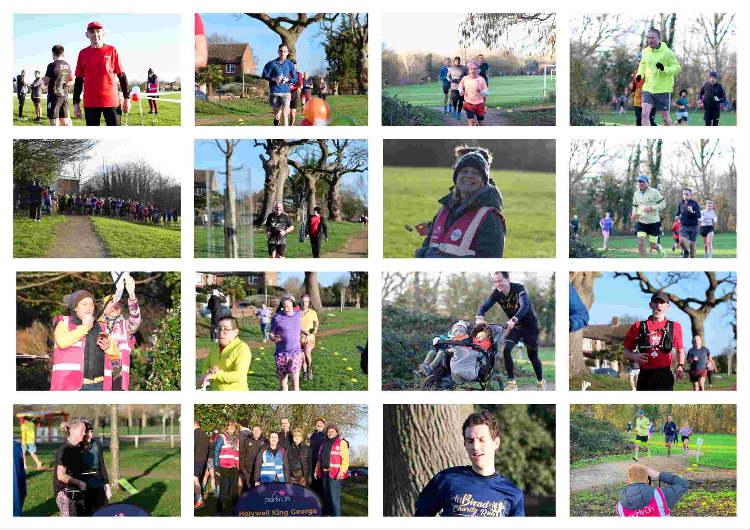Parkrun collage