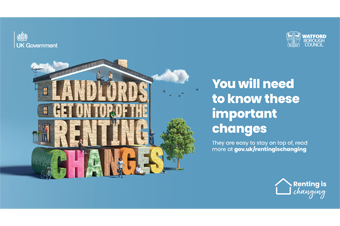 Renters Rights Act for Landlord leaflet image