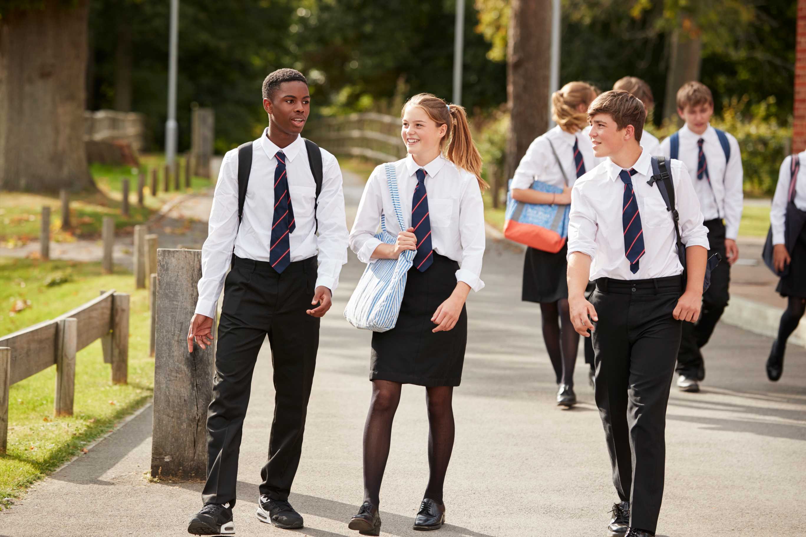 School children