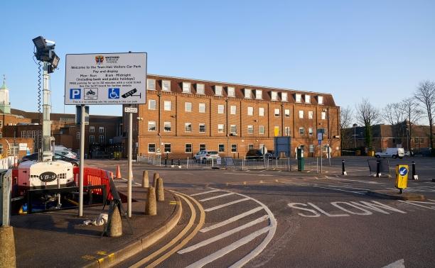 Town hall car park