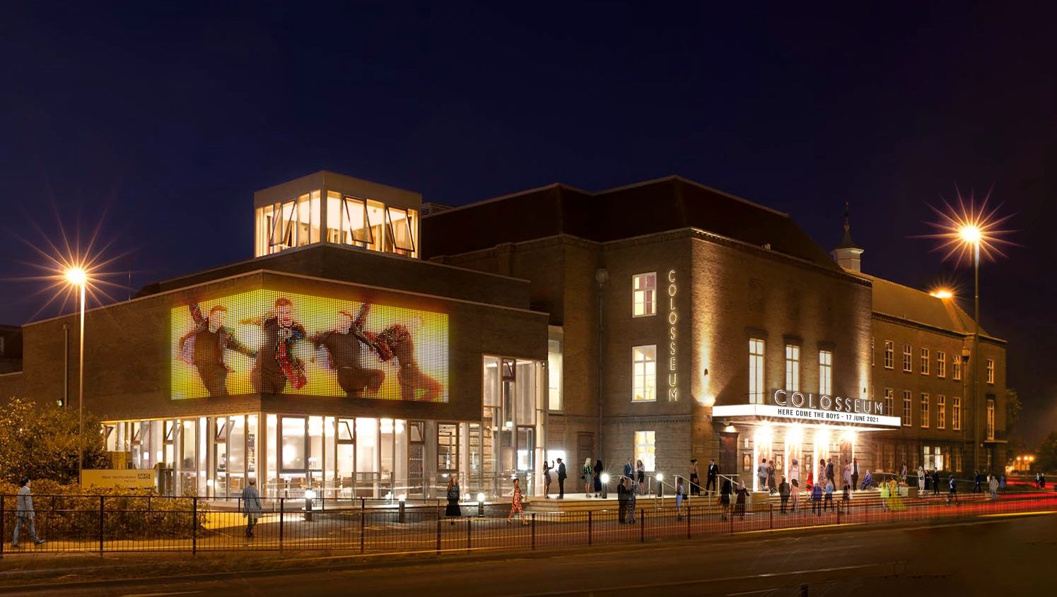 CGI of Watford Colosseum