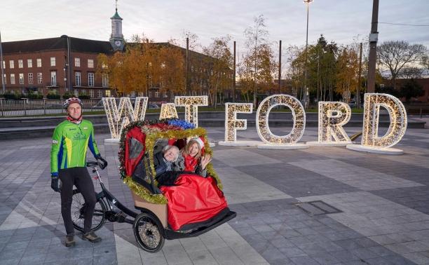 Elderly and disabled residents can have ‘a wonderful Christmas time’ on festive trishaw ride!