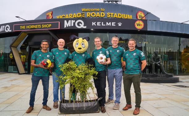 Watford’s tree planting success continues – with support from Watford FC’s away kit sales