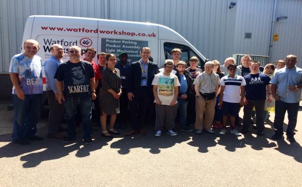 Watford Workshop receives council's Neighbourhood Grant to improve facilities