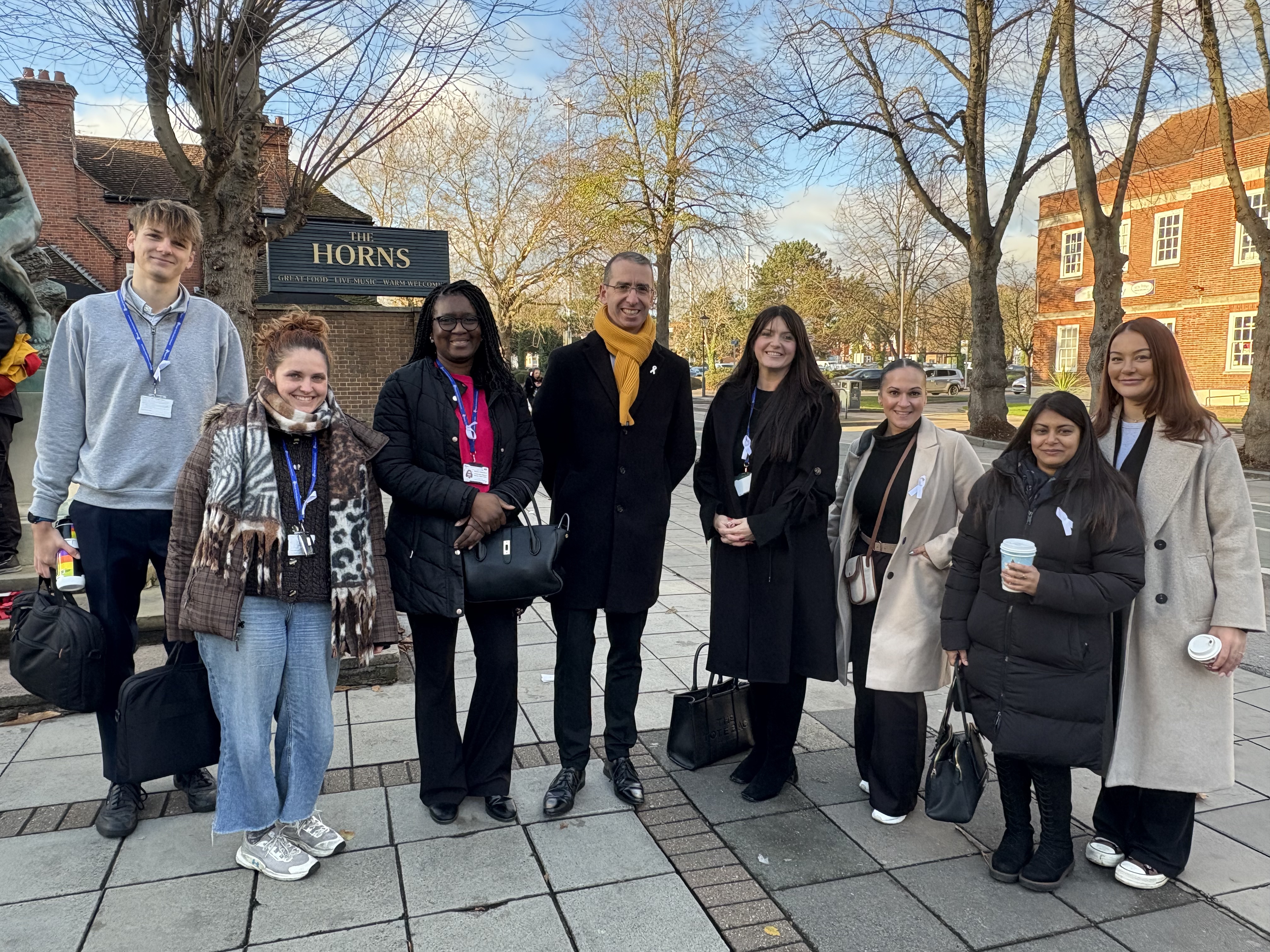 White ribbon day hertfordshire mind network