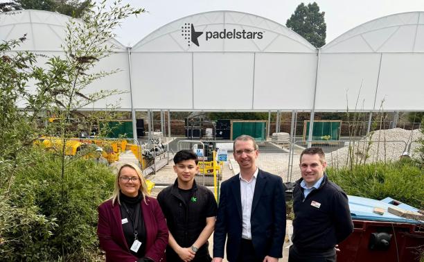 Improvements underway at The Leisure Centre and Playing Fields in Woodside