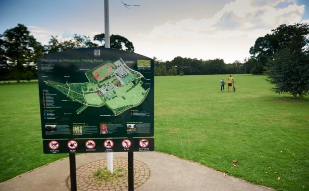 Woodside playing fields