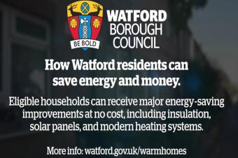 A Watford energy scheme promotion