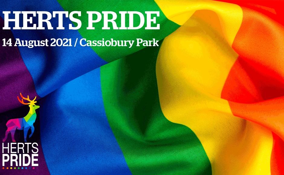 Hertfordshire's pride poster