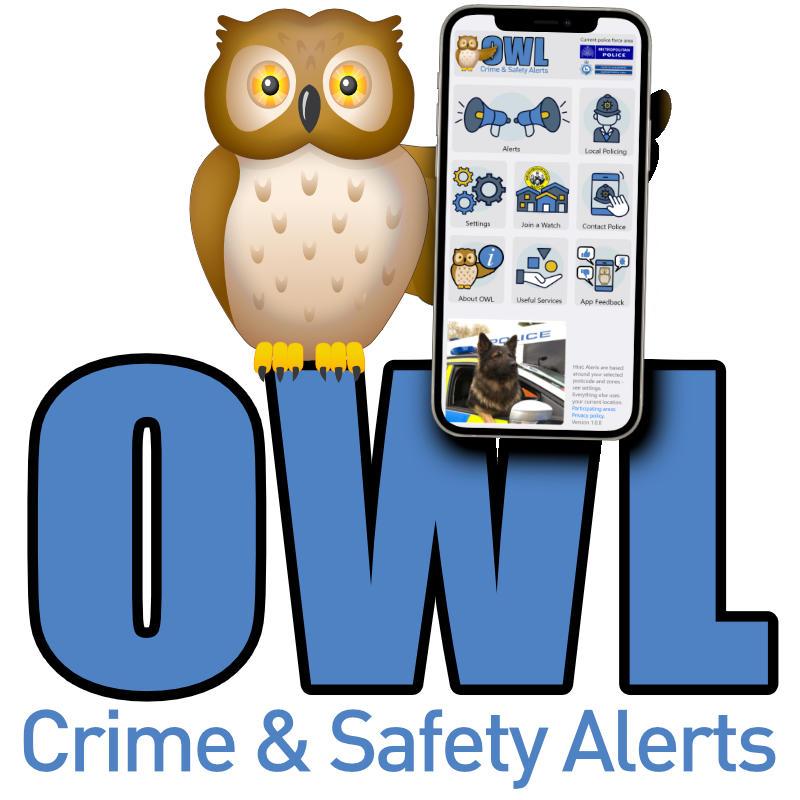 OWL app - Crime and Safety logo