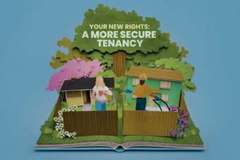 Renters Rights Act 2025 - Front page of tenants leaflet