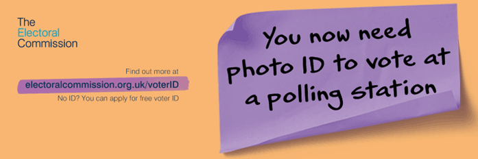 Voter ID campaign poster
